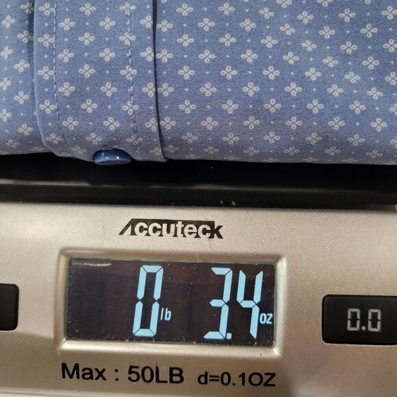 Kenneth Cole Size 4 Light Blue Casual Button Down Shortsleeve Shirt NWT - Picture 5 of 5